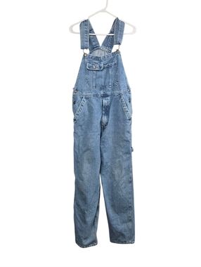 Vintage Nevada Denim Overalls Men's Size 38 Blue Unisex Classic Relaxed Casual